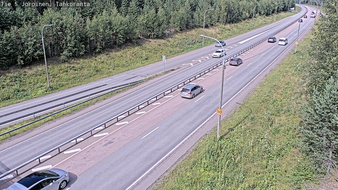 Kelikamerat Kuva Tie 5 Joroinen, Tahkoranta, Joroinen, Pohjois-Savo