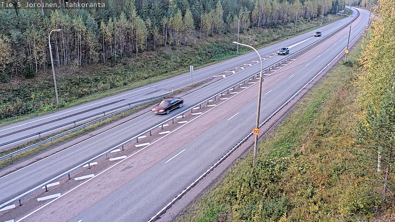 Weather Camera Image Road 5 Joroinen, Tahkoranta, Joroinen, Pohjois-Savo