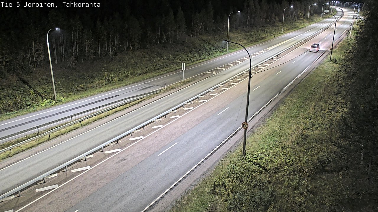 Weather Camera Image Road 5 Joroinen, Tahkoranta, Joroinen, Pohjois-Savo