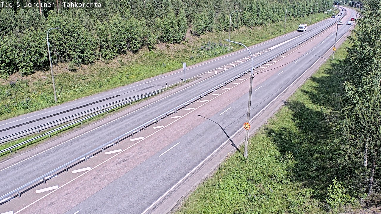 Kelikamerat Kuva Tie 5 Joroinen, Tahkoranta, Joroinen, Pohjois-Savo
