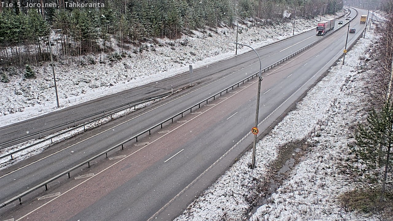 Kelikamerat Kuva Tie 5 Joroinen, Tahkoranta, Joroinen, Pohjois-Savo