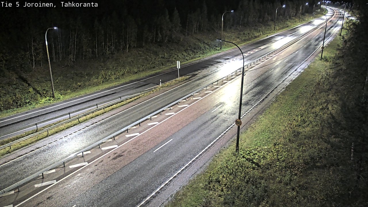 Weather Camera Image Road 5 Joroinen, Tahkoranta, Joroinen, Pohjois-Savo