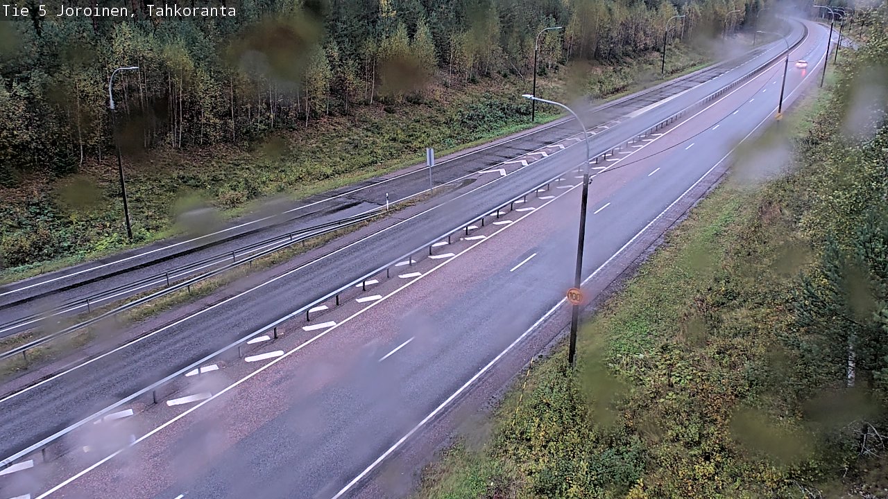 Weather Camera Image Road 5 Joroinen, Tahkoranta, Joroinen, Pohjois-Savo
