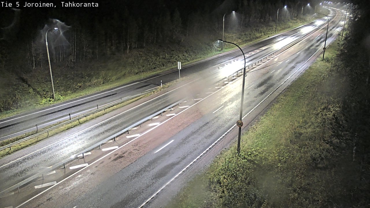 Weather Camera Image Road 5 Joroinen, Tahkoranta, Joroinen, Pohjois-Savo