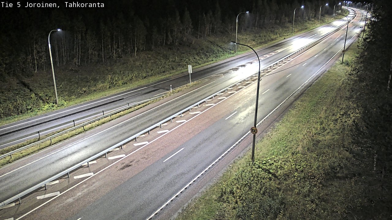 Weather Camera Image Road 5 Joroinen, Tahkoranta, Joroinen, Pohjois-Savo
