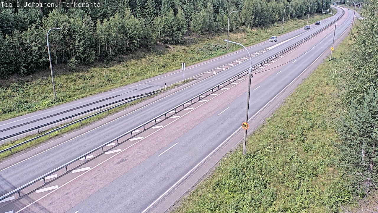 Kelikamerat Kuva Tie 5 Joroinen, Tahkoranta, Joroinen, Pohjois-Savo