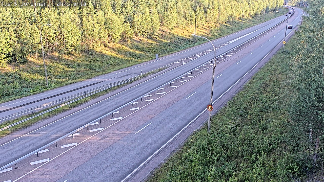 Kelikamerat Kuva Tie 5 Joroinen, Tahkoranta, Joroinen, Pohjois-Savo