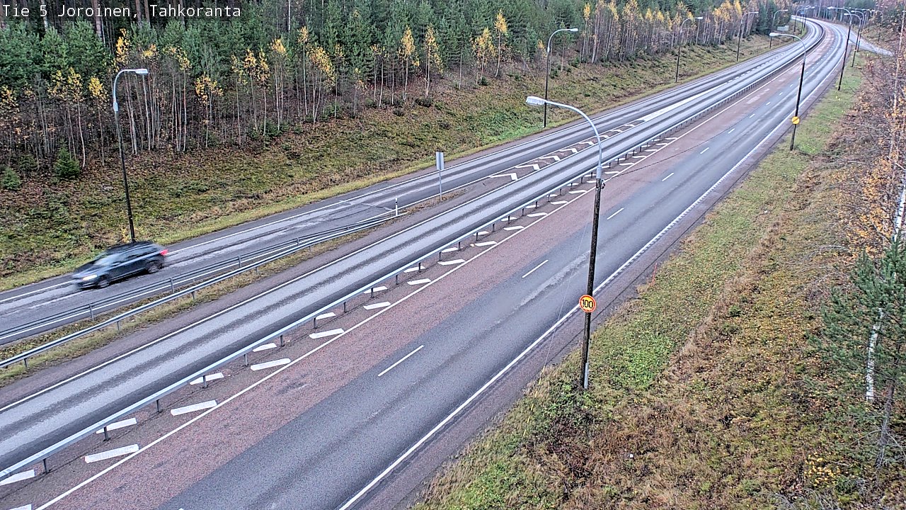 Weather Camera Image Väg 5 Jorois, Tahkoranta, Joroinen, Pohjois-Savo