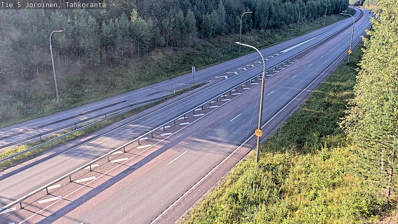 Kelikamerat Kuva Tie 5 Joroinen, Tahkoranta, Joroinen, Pohjois-Savo