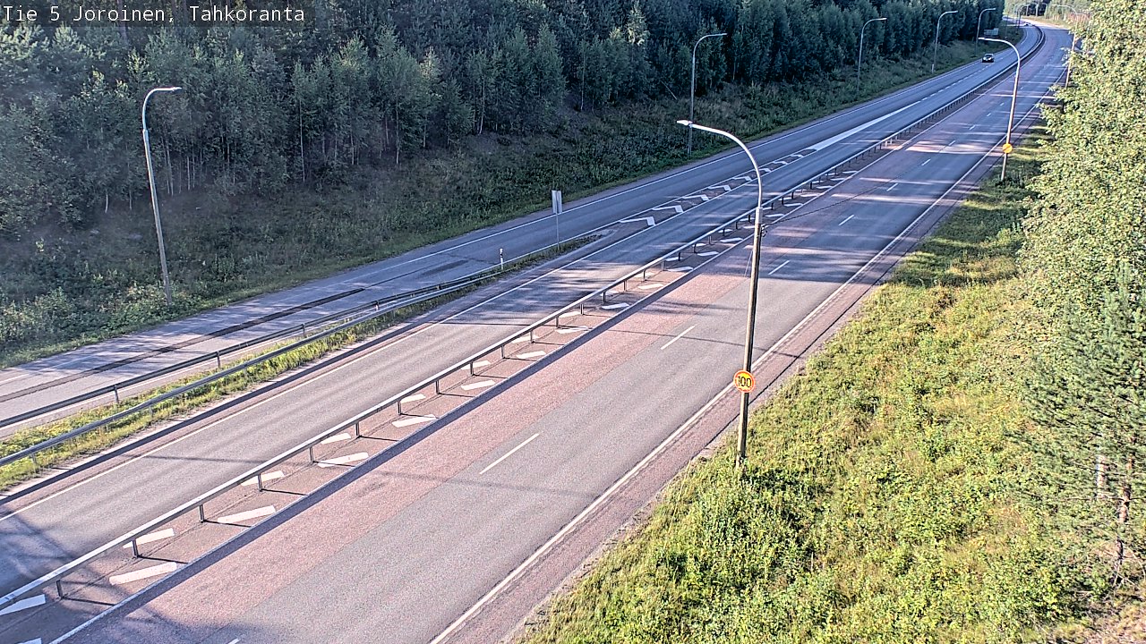 Kelikamerat Kuva Tie 5 Joroinen, Tahkoranta, Joroinen, Pohjois-Savo