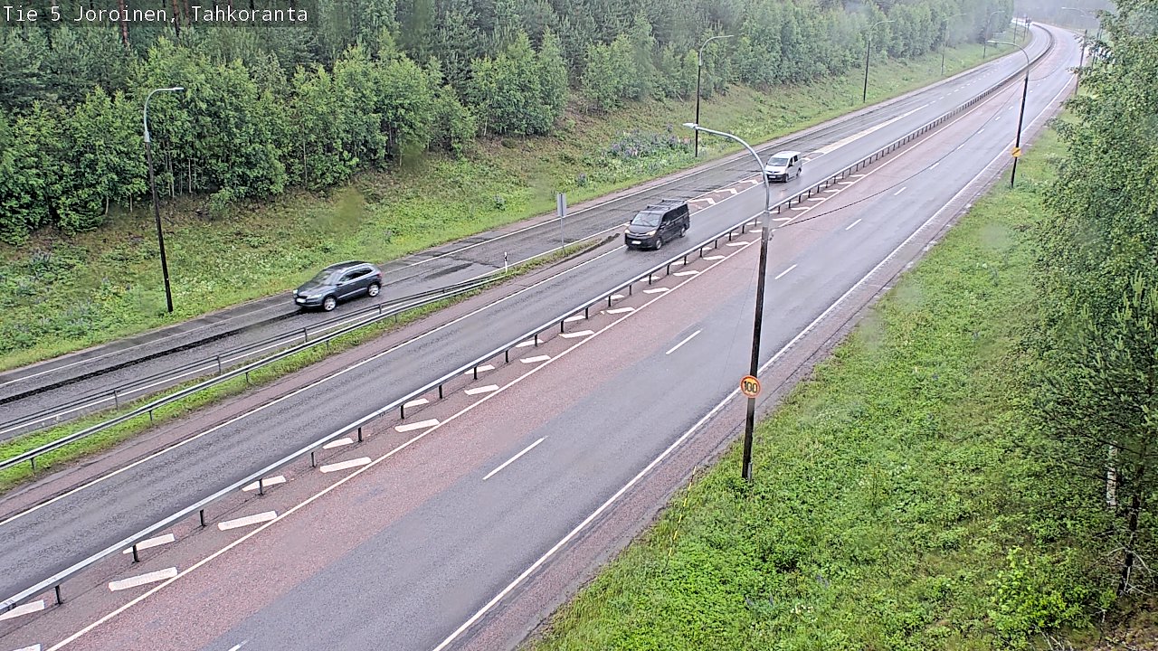 Weather Camera Image Väg 5 Jorois, Tahkoranta, Joroinen, Pohjois-Savo