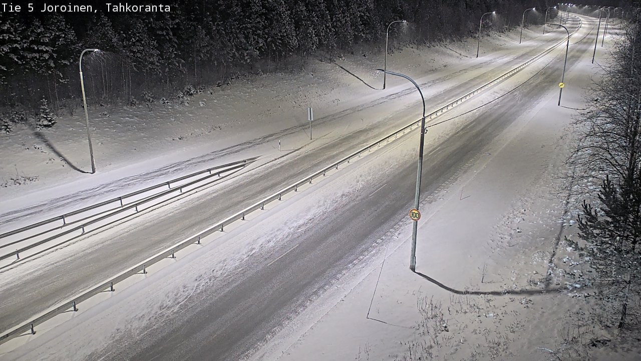 Kelikamerat Kuva Tie 5 Joroinen, Tahkoranta, Joroinen, Pohjois-Savo