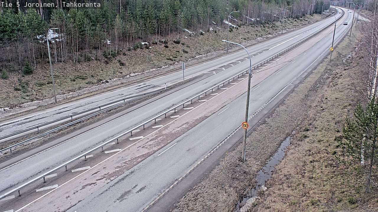 Kelikamerat Kuva Tie 5 Joroinen, Tahkoranta, Joroinen, Pohjois-Savo