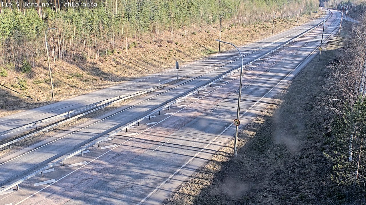 Kelikamerat Kuva Tie 5 Joroinen, Tahkoranta, Joroinen, Pohjois-Savo