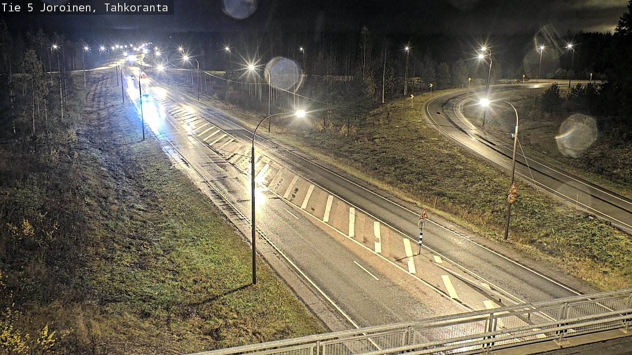 Weather Camera Image Väg 5 Jorois, Tahkoranta, Joroinen, Pohjois-Savo
