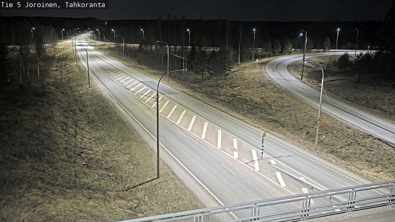 Weather Camera Image Väg 5 Jorois, Tahkoranta, Joroinen, Pohjois-Savo