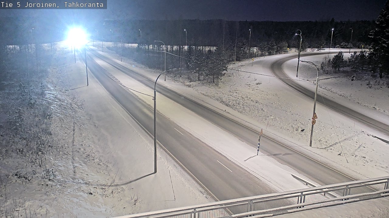 Weather Camera Image Road 5 Joroinen, Tahkoranta, Joroinen, Pohjois-Savo