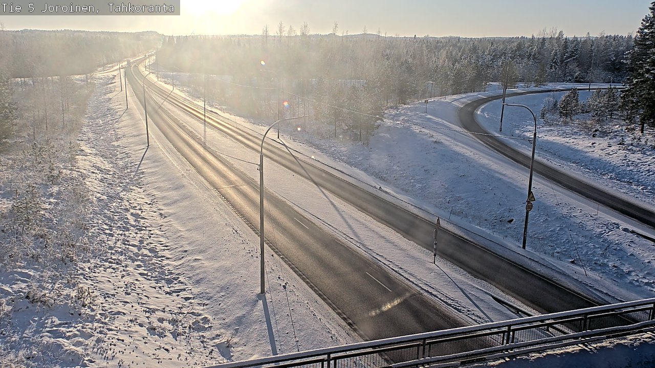 Weather Camera Image Road 5 Joroinen, Tahkoranta, Joroinen, Pohjois-Savo