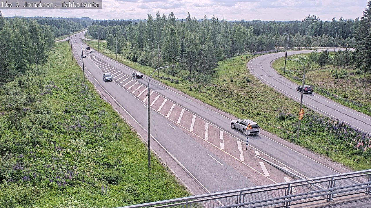 Kelikamerat Kuva Tie 5 Joroinen, Tahkoranta, Joroinen, Pohjois-Savo