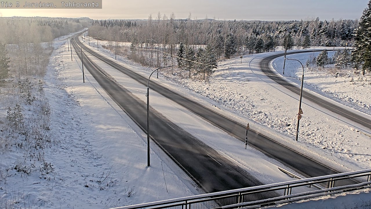 Weather Camera Image Road 5 Joroinen, Tahkoranta, Joroinen, Pohjois-Savo