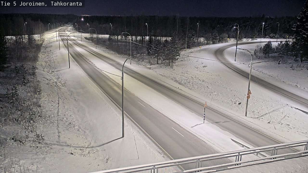 Weather Camera Image Road 5 Joroinen, Tahkoranta, Joroinen, Pohjois-Savo