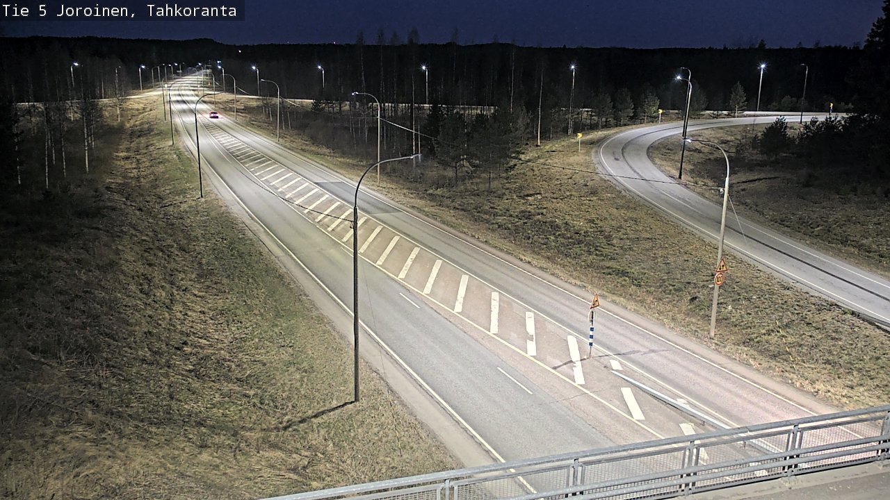 Weather Camera Image Väg 5 Jorois, Tahkoranta, Joroinen, Pohjois-Savo