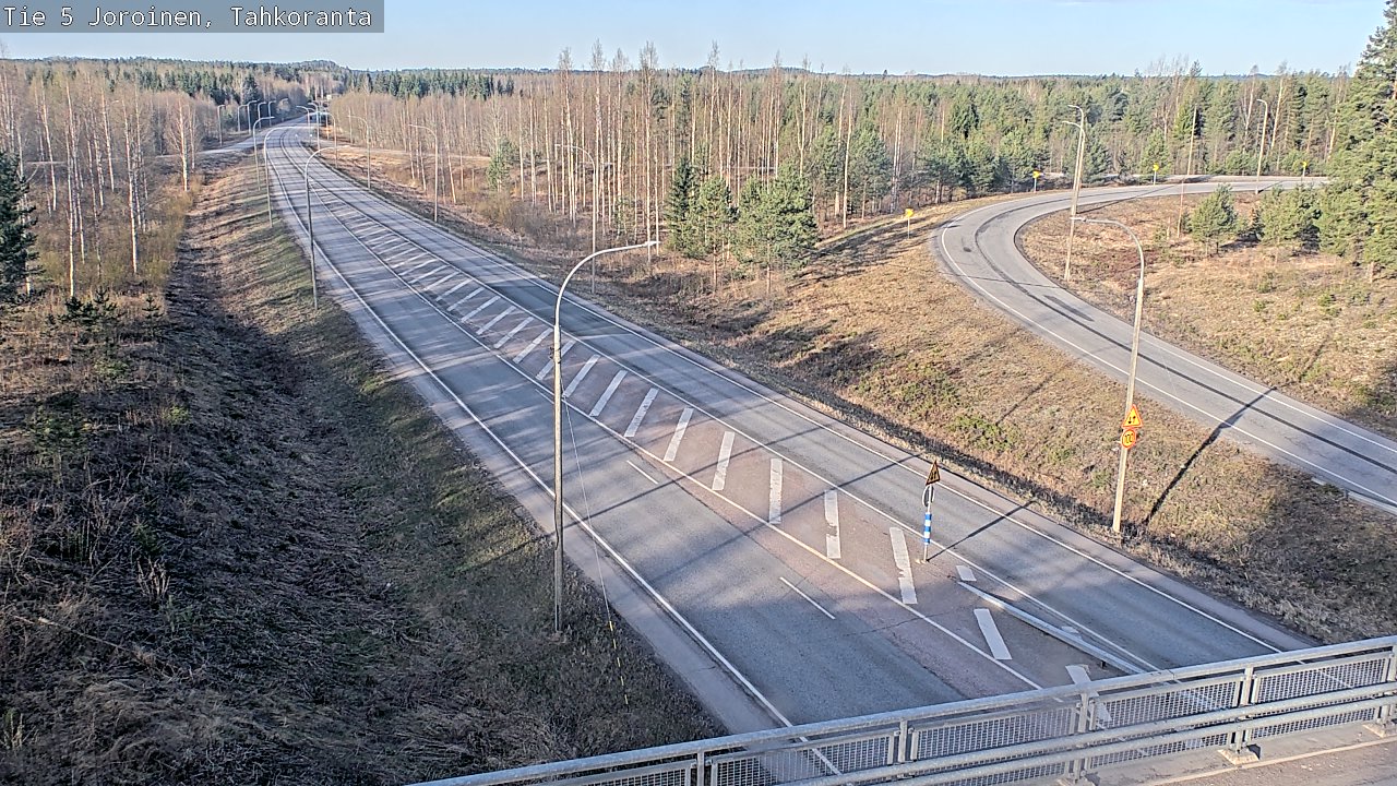Kelikamerat Kuva Tie 5 Joroinen, Tahkoranta, Joroinen, Pohjois-Savo