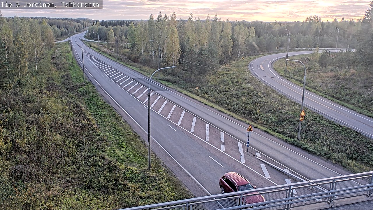 Weather Camera Image Road 5 Joroinen, Tahkoranta, Joroinen, Pohjois-Savo