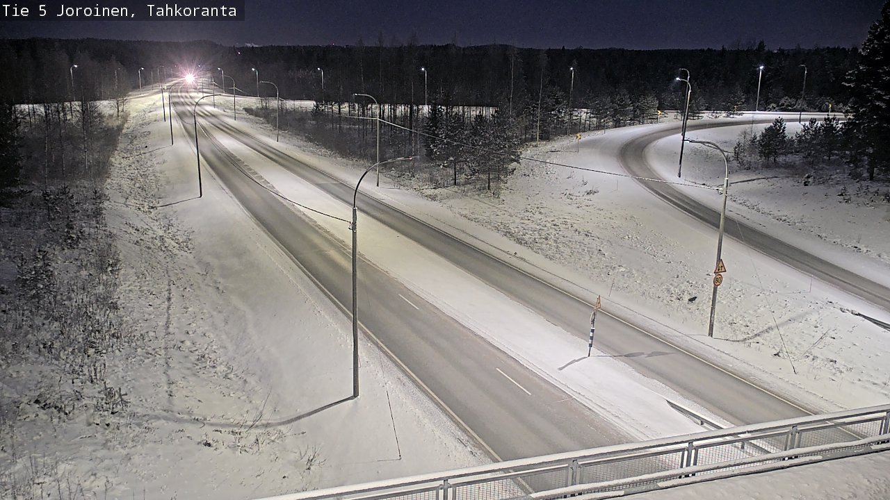 Weather Camera Image Road 5 Joroinen, Tahkoranta, Joroinen, Pohjois-Savo