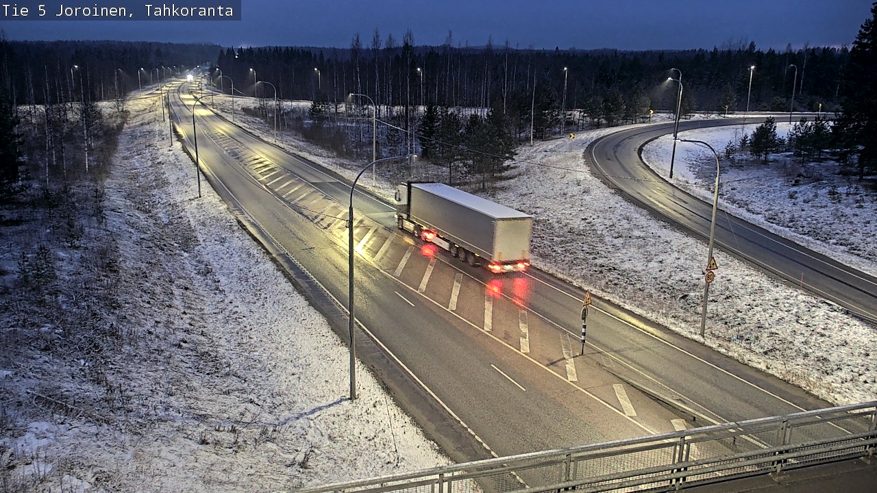Kelikamerat Kuva Tie 5 Joroinen, Tahkoranta, Joroinen, Pohjois-Savo