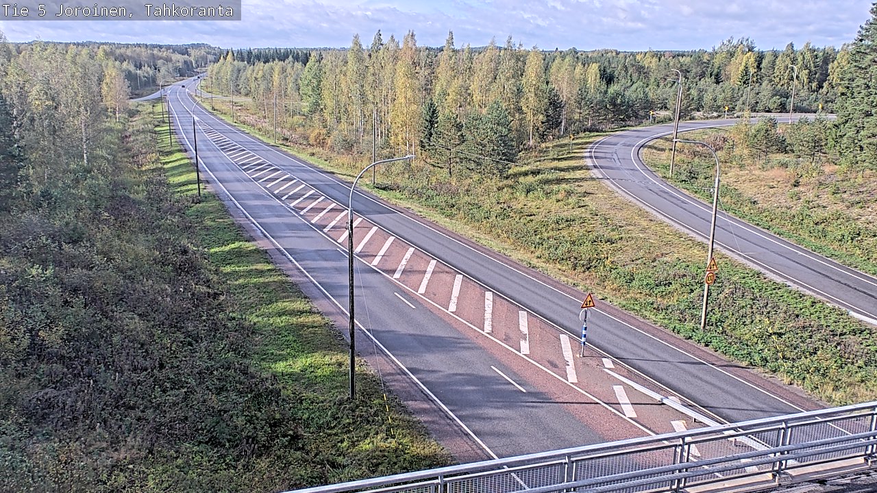 Kelikamerat Kuva Tie 5 Joroinen, Tahkoranta, Joroinen, Pohjois-Savo