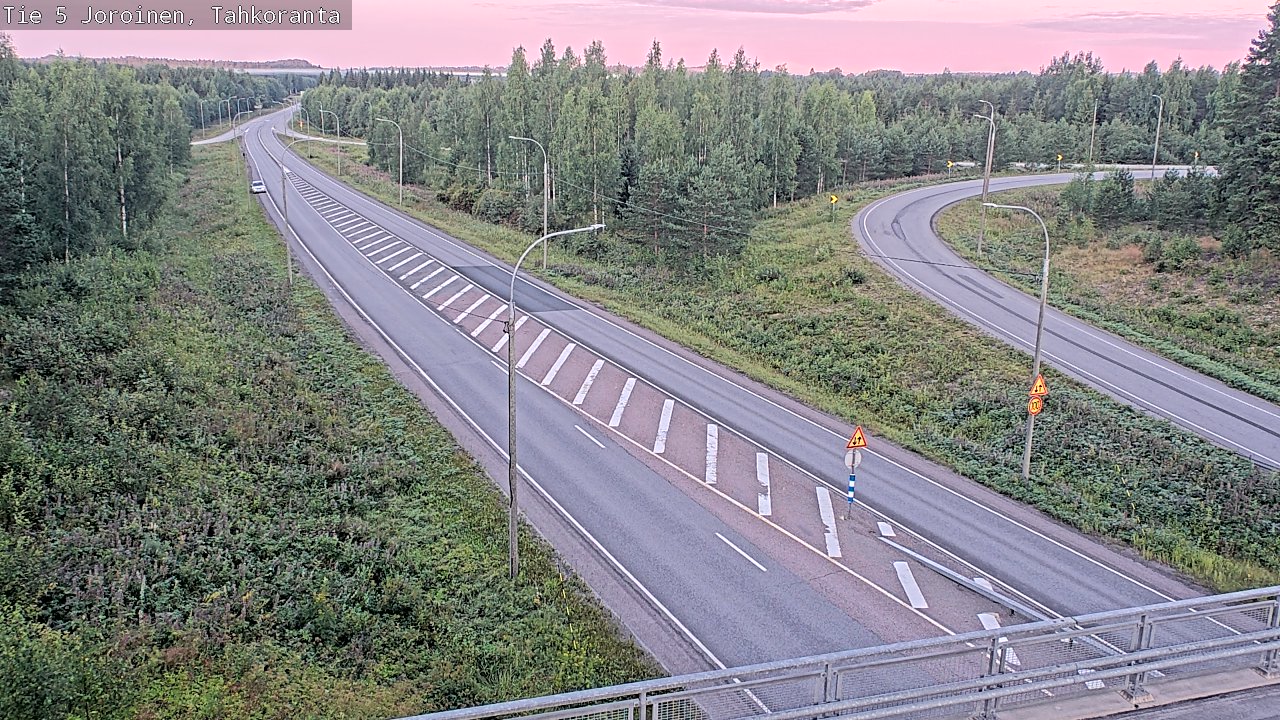 Kelikamerat Kuva Tie 5 Joroinen, Tahkoranta, Joroinen, Pohjois-Savo