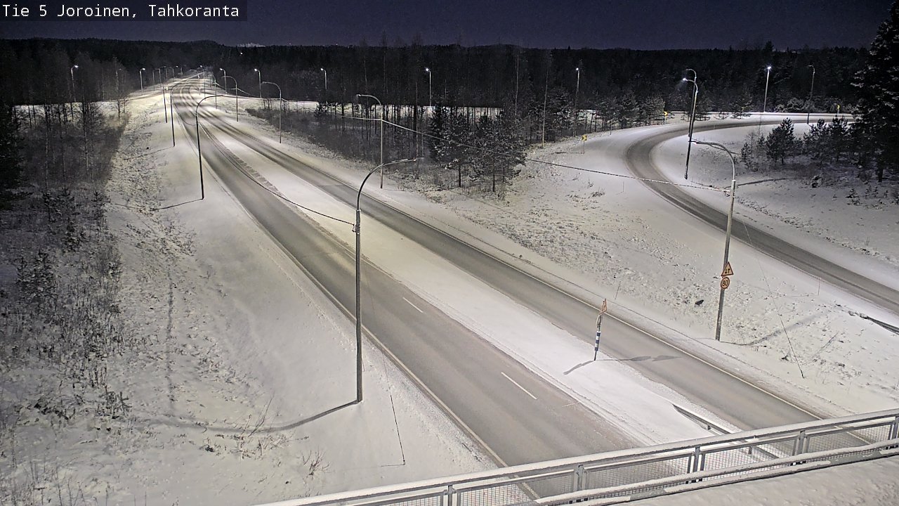 Weather Camera Image Road 5 Joroinen, Tahkoranta, Joroinen, Pohjois-Savo