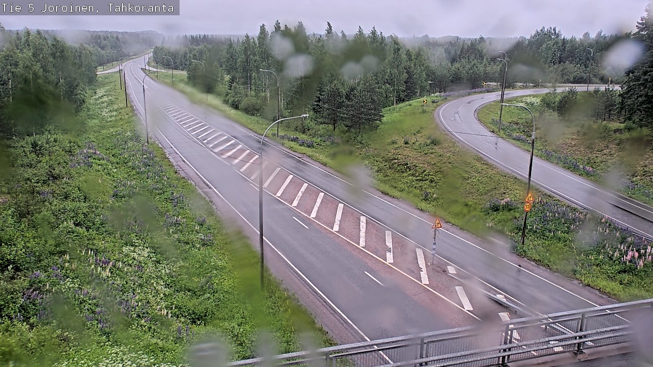 Kelikamerat Kuva Tie 5 Joroinen, Tahkoranta, Joroinen, Pohjois-Savo