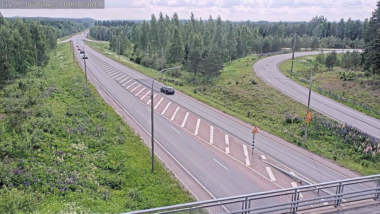 Kelikamerat Kuva Tie 5 Joroinen, Tahkoranta, Joroinen, Pohjois-Savo