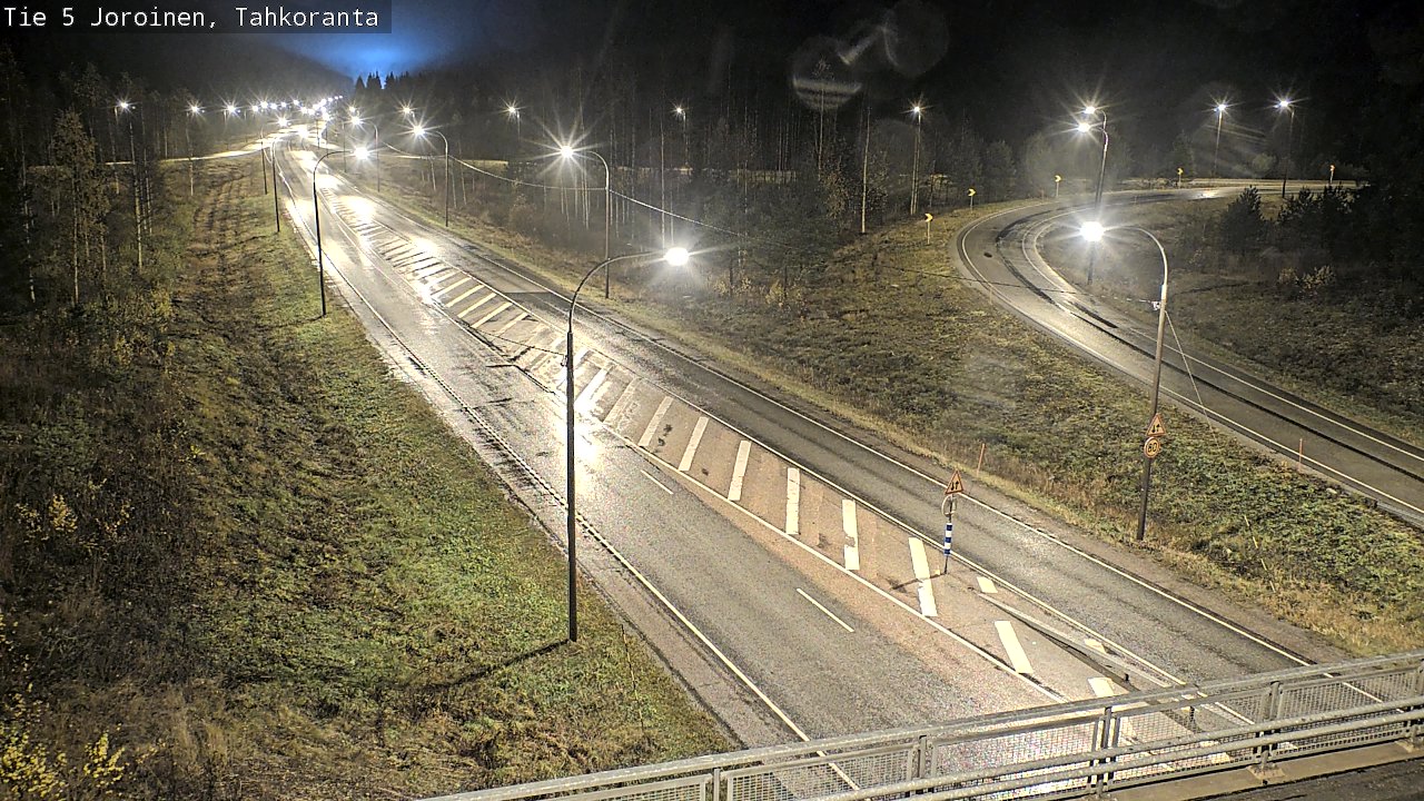 Weather Camera Image Väg 5 Jorois, Tahkoranta, Joroinen, Pohjois-Savo