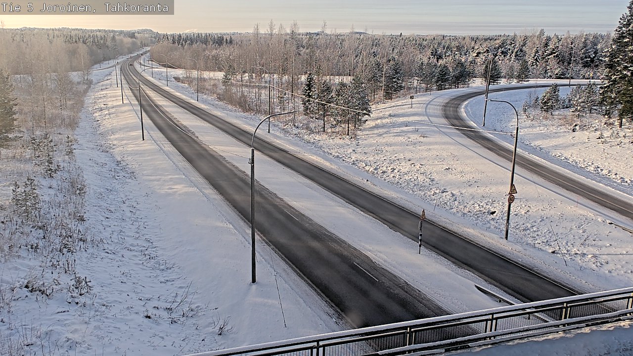 Weather Camera Image Road 5 Joroinen, Tahkoranta, Joroinen, Pohjois-Savo