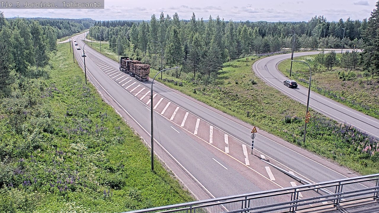 Kelikamerat Kuva Tie 5 Joroinen, Tahkoranta, Joroinen, Pohjois-Savo