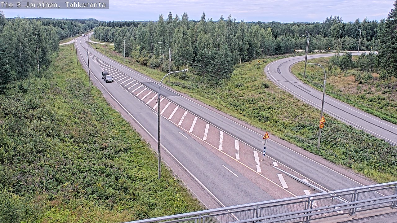 Weather Camera Image Väg 5 Jorois, Tahkoranta, Joroinen, Pohjois-Savo