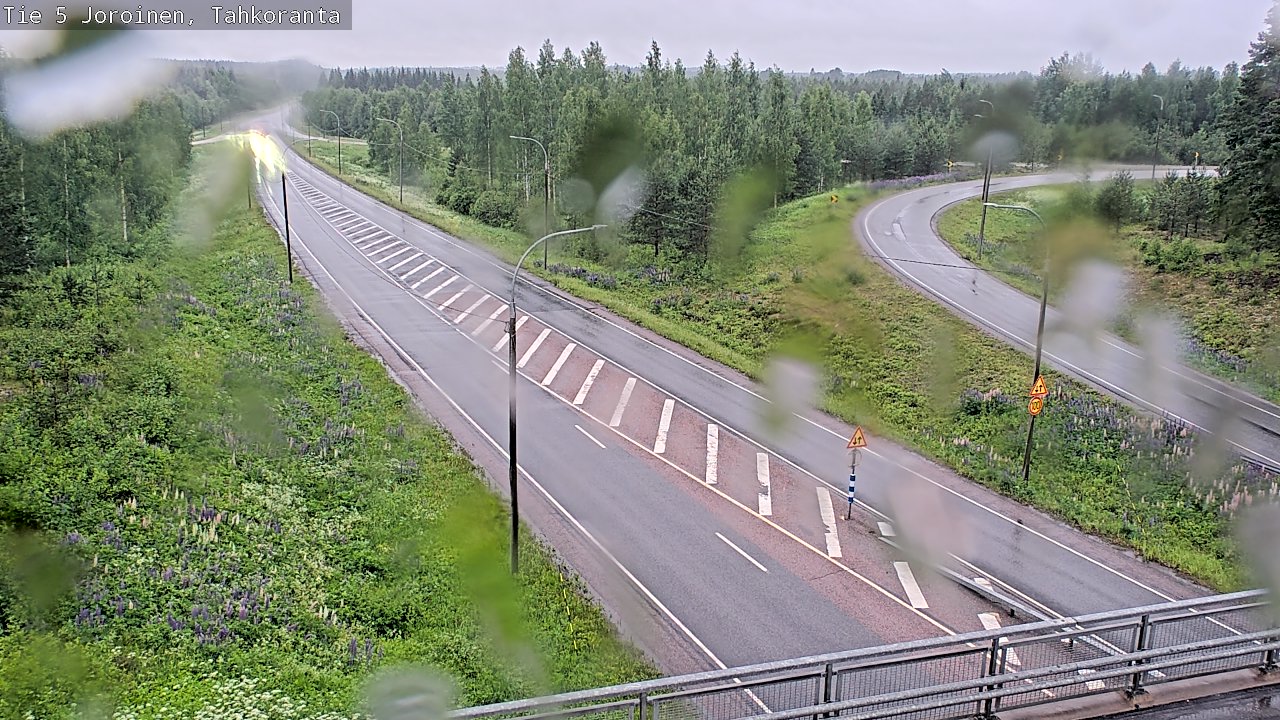 Kelikamerat Kuva Tie 5 Joroinen, Tahkoranta, Joroinen, Pohjois-Savo