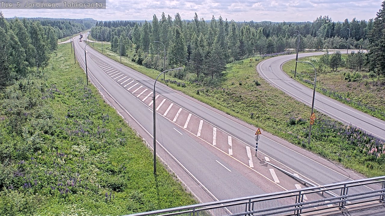 Kelikamerat Kuva Tie 5 Joroinen, Tahkoranta, Joroinen, Pohjois-Savo