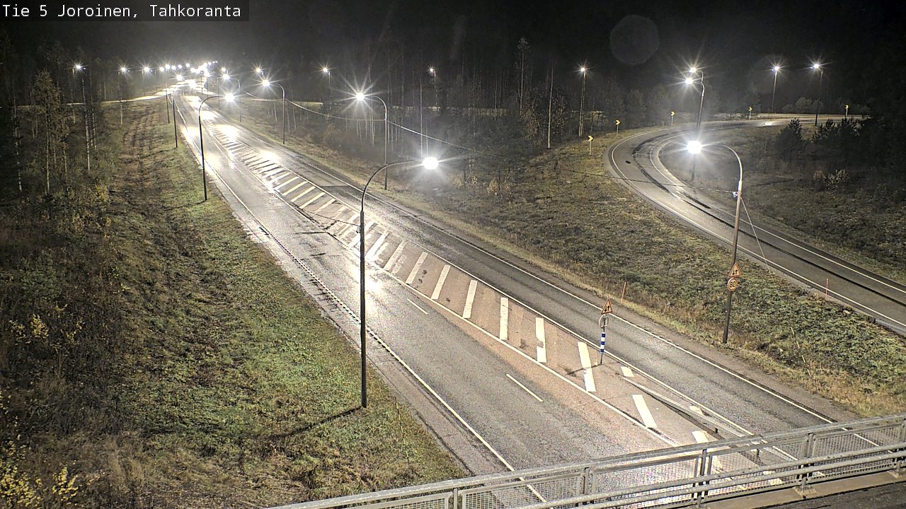 Weather Camera Image Väg 5 Jorois, Tahkoranta, Joroinen, Pohjois-Savo