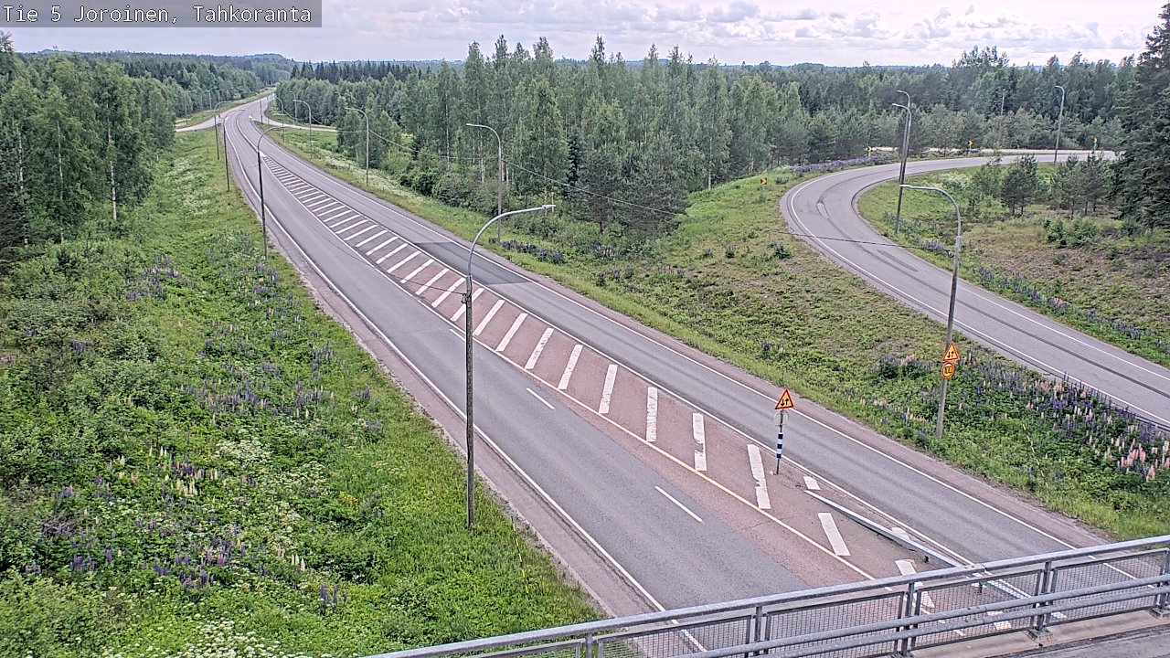 Kelikamerat Kuva Tie 5 Joroinen, Tahkoranta, Joroinen, Pohjois-Savo