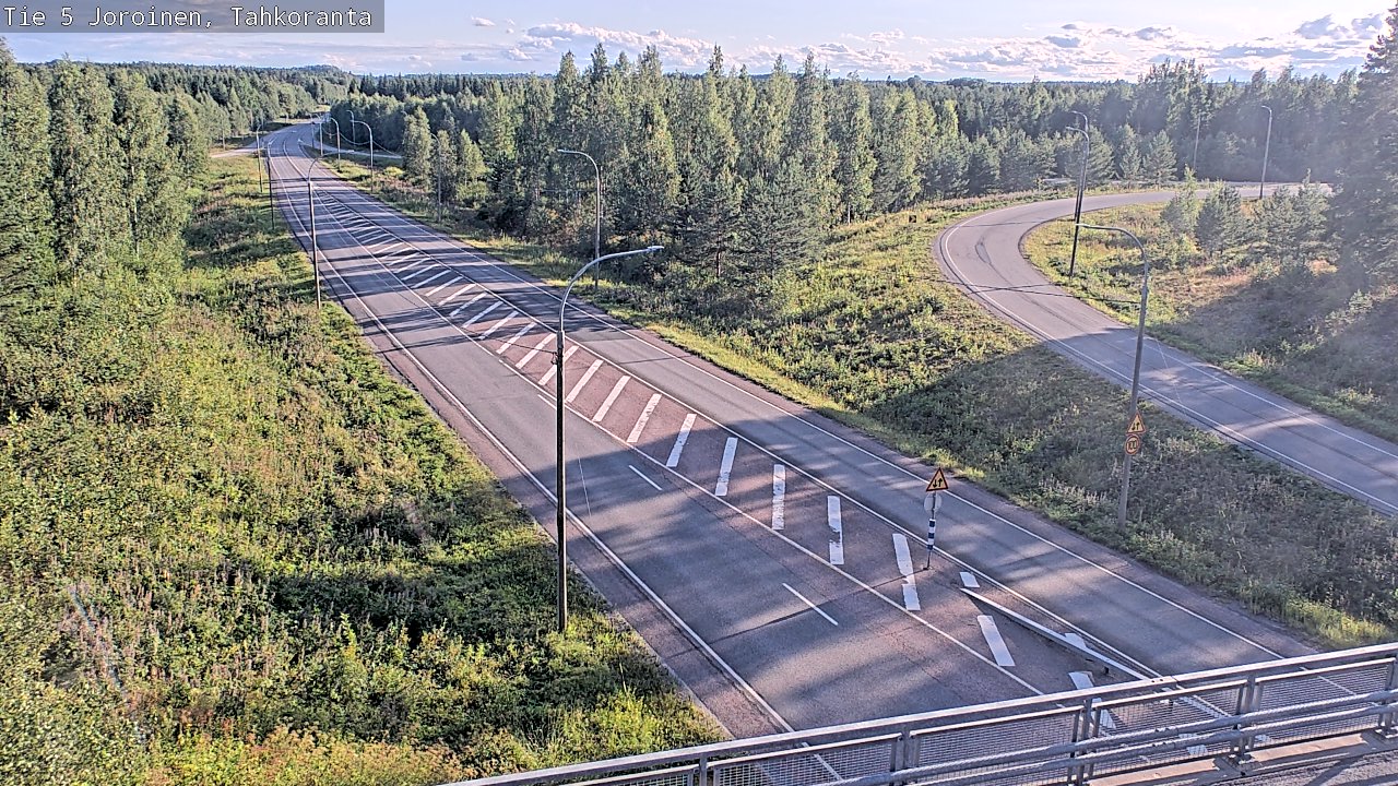 Kelikamerat Kuva Tie 5 Joroinen, Tahkoranta, Joroinen, Pohjois-Savo