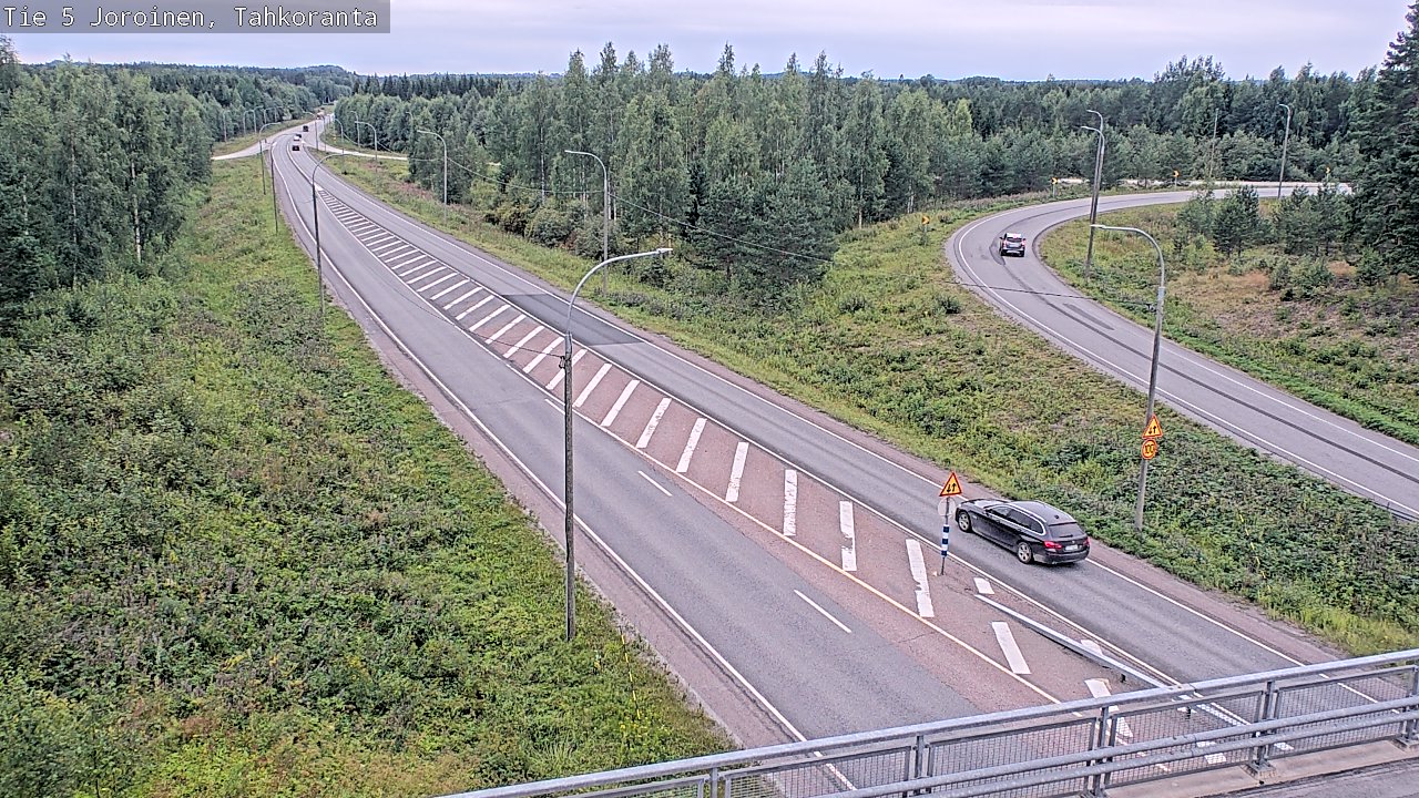 Weather Camera Image Road 5 Joroinen, Tahkoranta, Joroinen, Pohjois-Savo