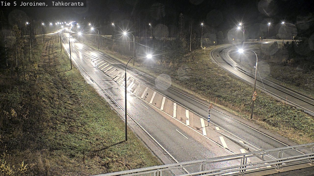 Weather Camera Image Väg 5 Jorois, Tahkoranta, Joroinen, Pohjois-Savo