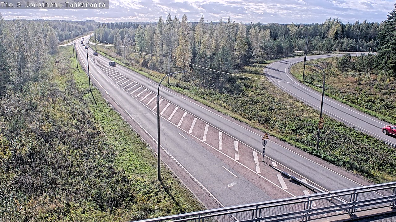 Weather Camera Image Road 5 Joroinen, Tahkoranta, Joroinen, Pohjois-Savo