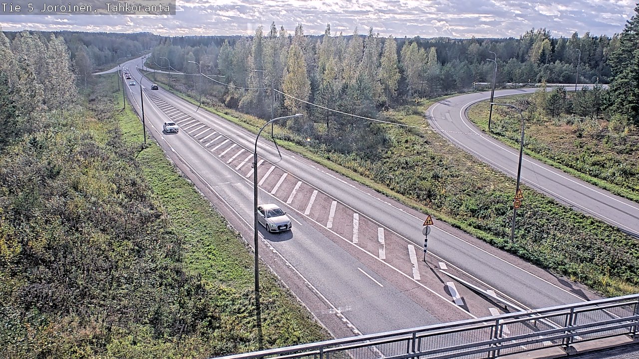 Weather Camera Image Road 5 Joroinen, Tahkoranta, Joroinen, Pohjois-Savo