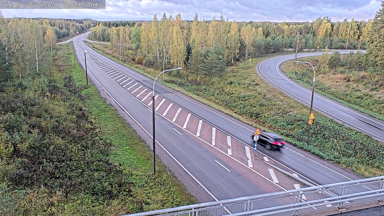 Weather Camera Image Road 5 Joroinen, Tahkoranta, Joroinen, Pohjois-Savo