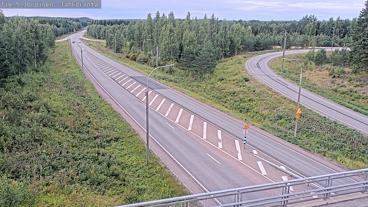 Weather Camera Image Väg 5 Jorois, Tahkoranta, Joroinen, Pohjois-Savo